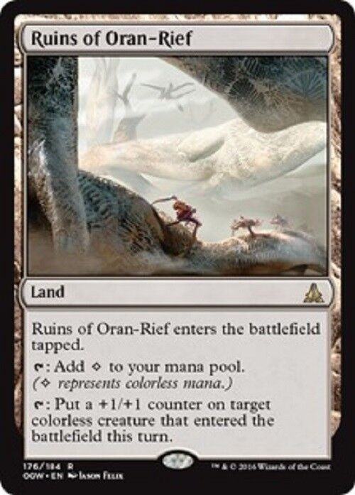 MTG Ruins of Oran-Rief Oath of the Gatewatch Card MTG Commander Pauper Omniphustoys MTG Ruins of Oran-Rief Oath of the Gatewatch Card MTG Commander Pauper Omniphustoys