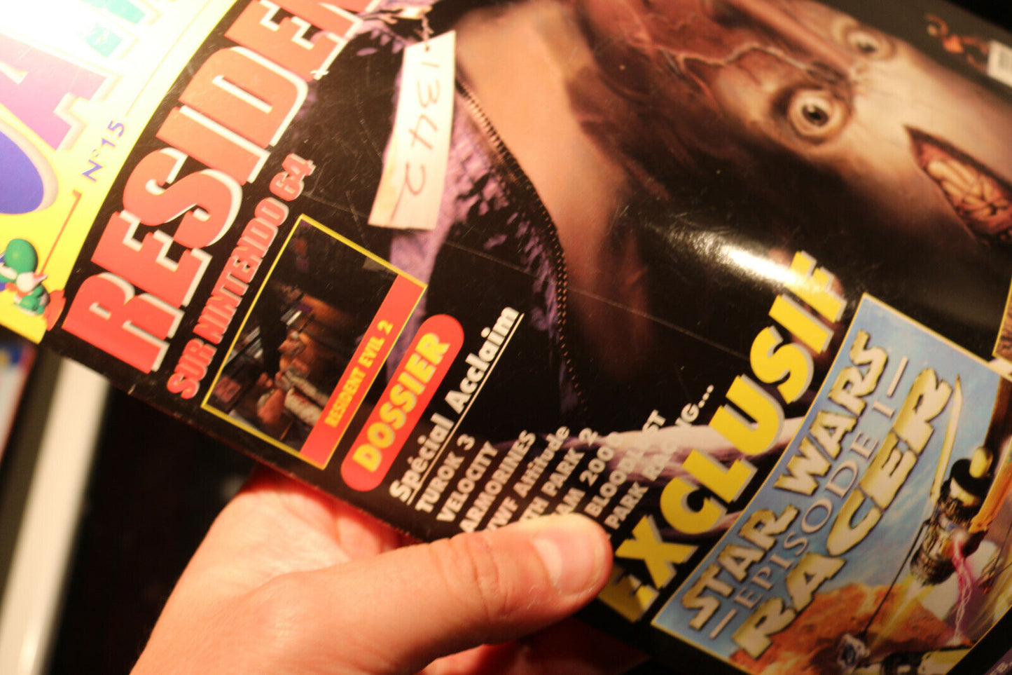 Magazine Nintendo 64 Game Play 64 Jeux Video Console Resident Eviil Starwars #15