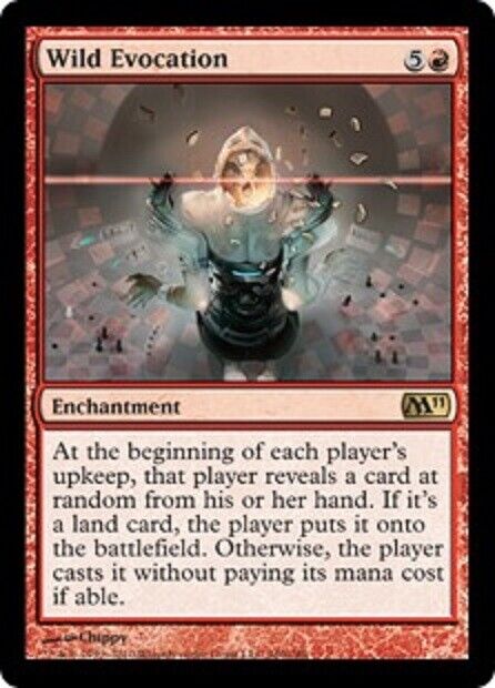MTG MTG 1x Wild Evocation Magic 2011 Magic The Gathering