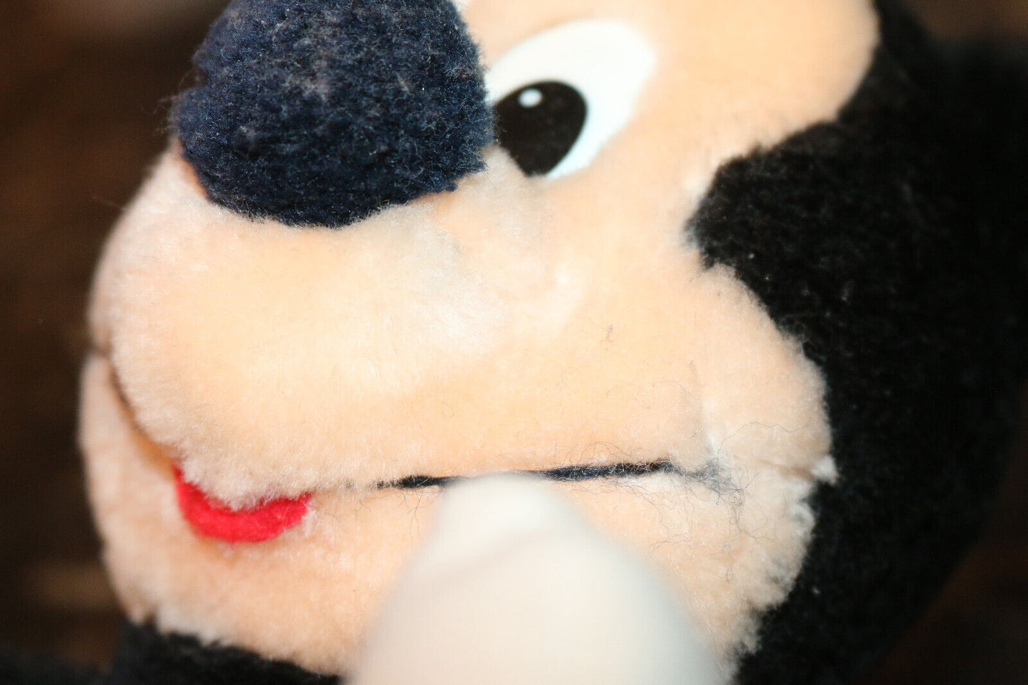 Vintage Large Toy Mickey Mouse Plush Made In Korea Disneyland Walt Disney World