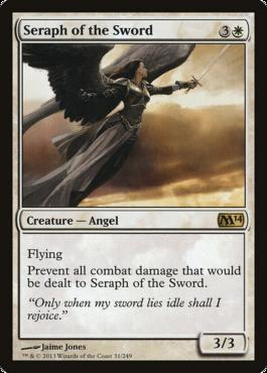 MTG MTG 1x Seraph of the Sword Magic 2014 Core Set MTG Magic card