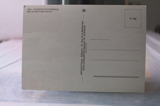Vintage Post Card La Baie Du Mont Saint-Michel Cotentin Pittoresque