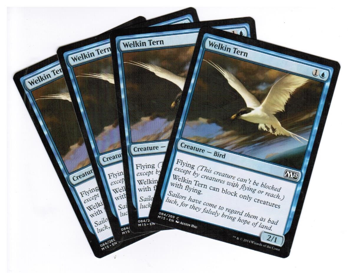 MTG MTG Welkin Tern 2015 Core Set X4 4x Magic the GAthering cards Bird
