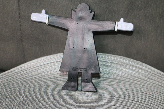 Vintage Vtg 1988 Frightful Bendables Dakin Monsters Dracula Figure Figurine Toy