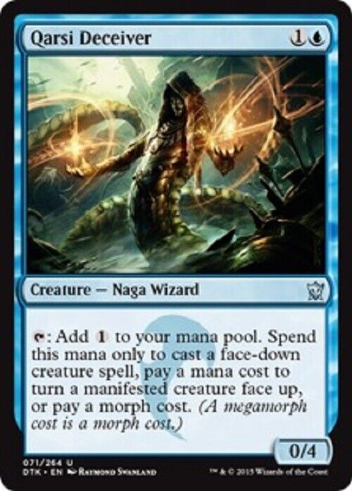 MTG MTG 1x Qarsi Deceiver Dragons of Tarkir Card Magic The Gathering