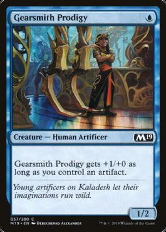 MTG 4x Gearsmith Prodigy Core Set 2019 Unplayed NM Cards