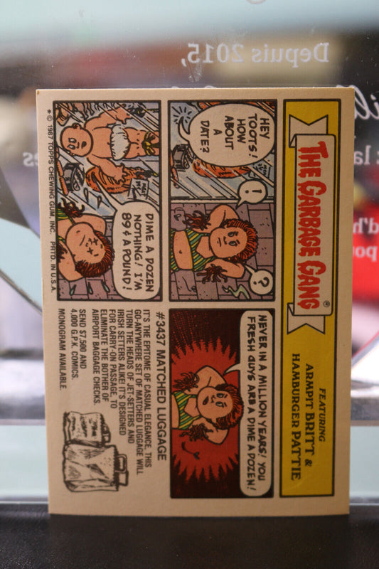 1987 Garbage Pail Kids - Series 10 - 387B Cora Corset #1