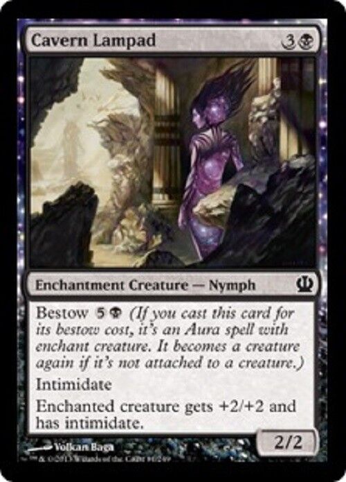 MTG MTG 1x Cavern Lampad Theros FOIL card Magic The Gathering NM