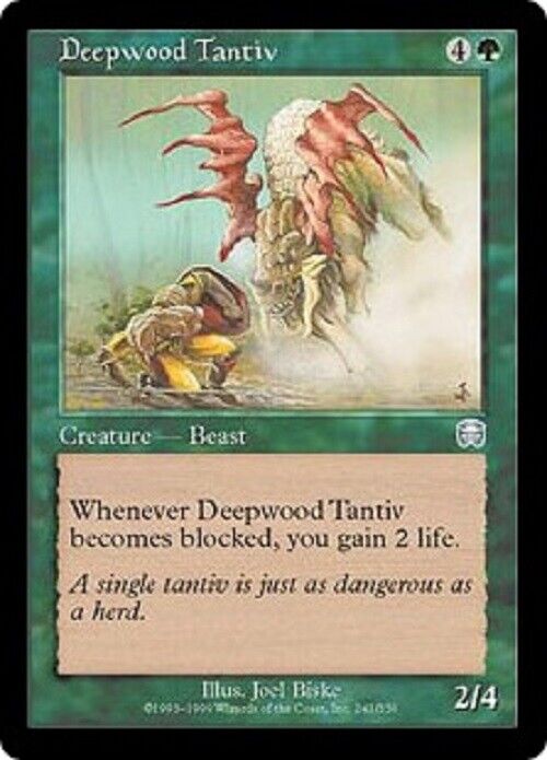 MTG MTG 1x Deepwood Tantiv MM Mercadian Masques Card Magic The Gathering