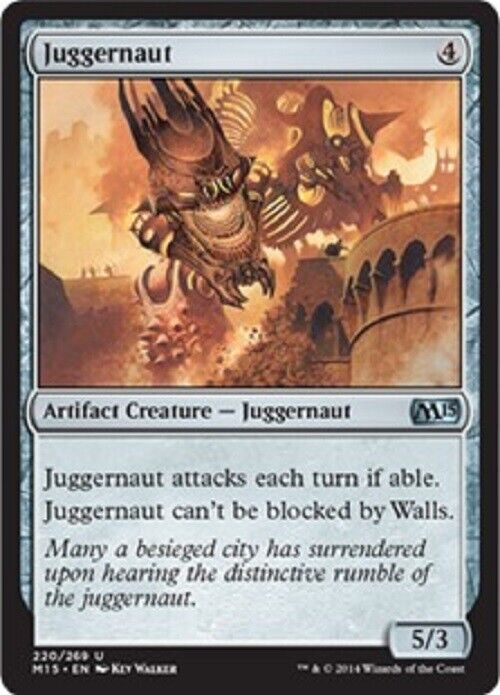 MTG MTG 1x Juggernaut M15 Magic 2015 Core Set card Magic The Gathering NM