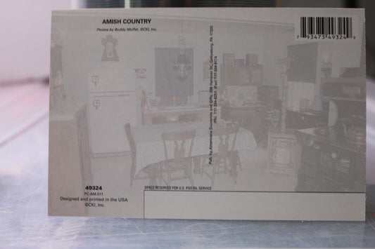 Vintage Post Card Amish Country Greetings From The Amish Country