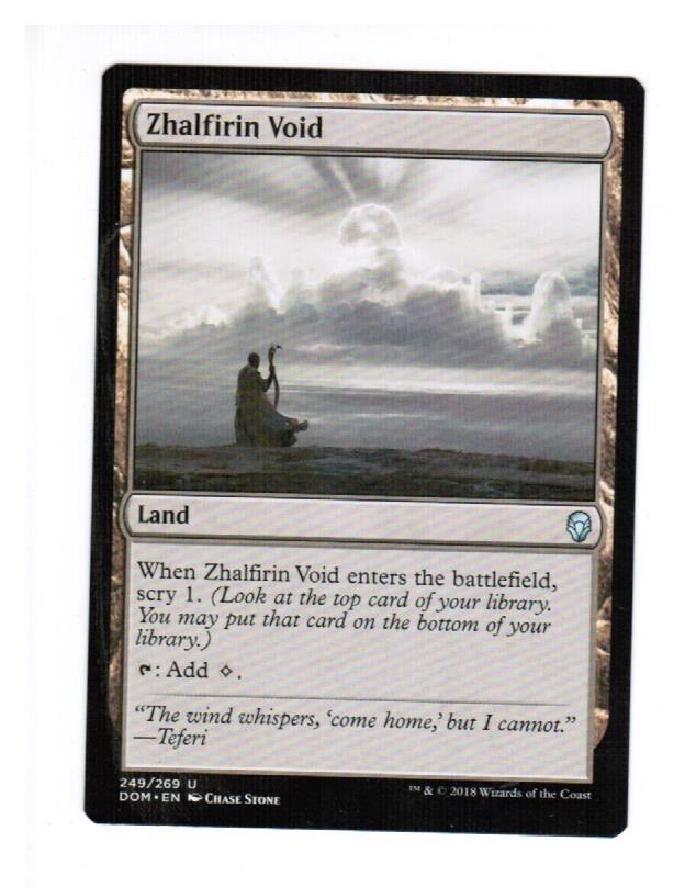 MTG Zhalfirin Void Dominaria Unplayed NM cards English Pauper Commander
