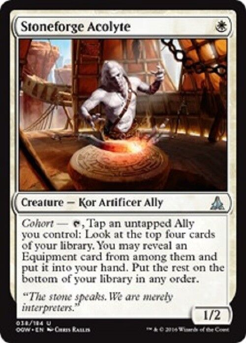 MTG Stoneforge Acolyte Oath of the Gatewatch Card MTG Commander Pauper