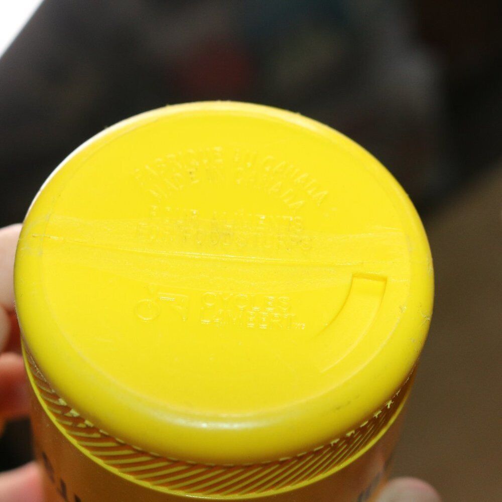 Yellow Jh La Montagne Water Bottle Yellow And Black Gym Exercise