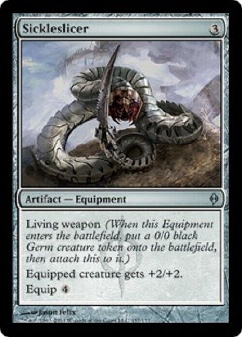 MTG 1x Sickleslicer New Phyrexia MTG Magic the Gathering card