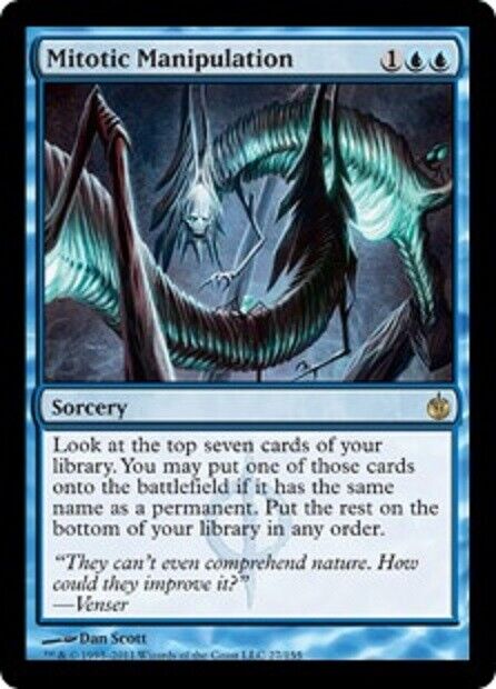 MTG 1x Mitotic Manipulation Mirrodin Besieged card MTG Magic the Gathering