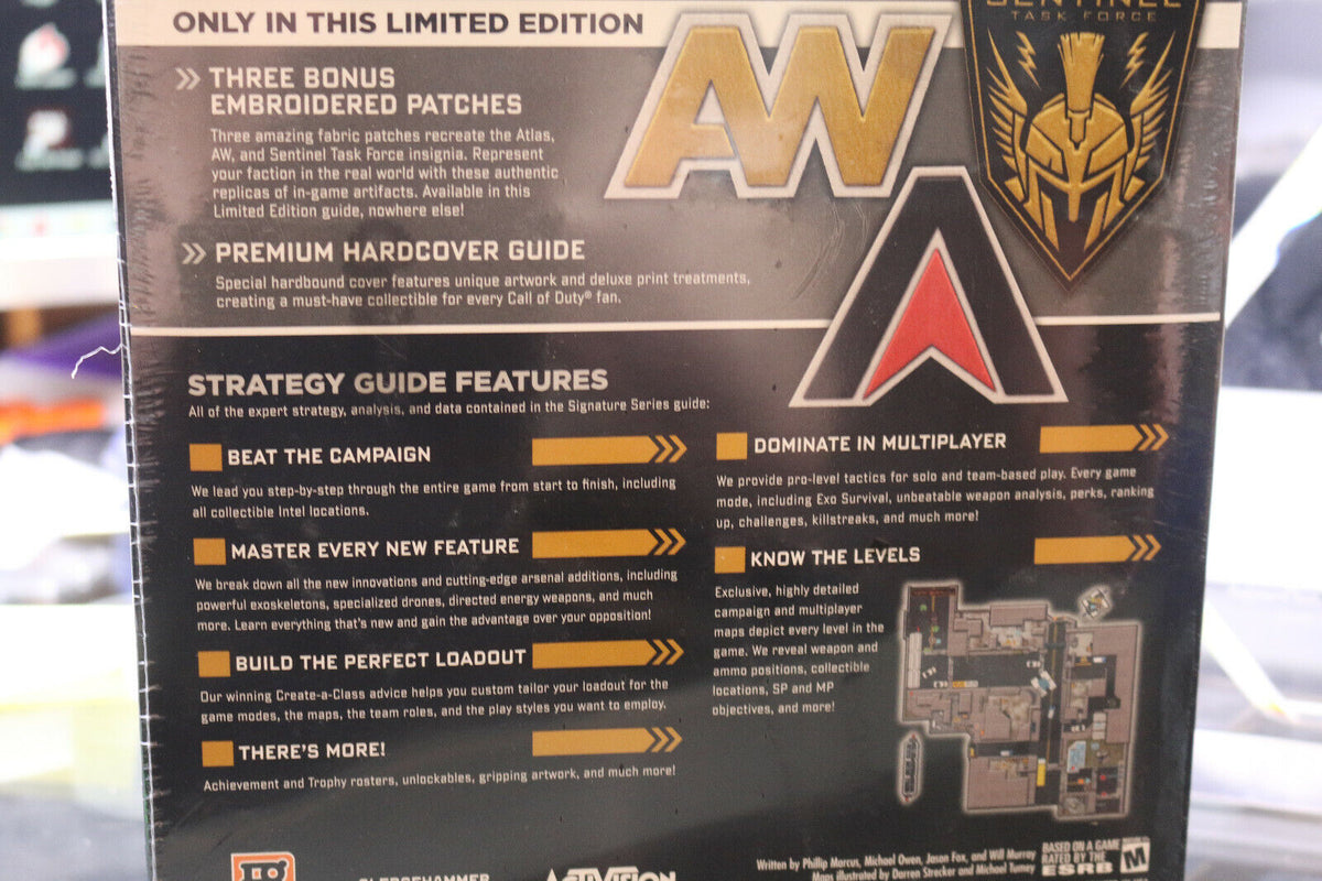 Call Of Duty Advanced Warfare Limited Edition Strategy Guide Hard Cover Book