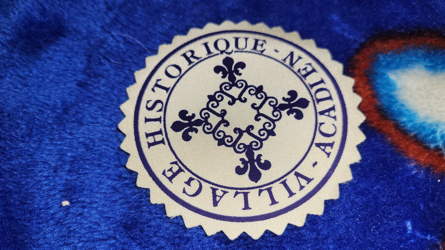 Vintage Shoulder Patche Souvenir Historique Acadien Village