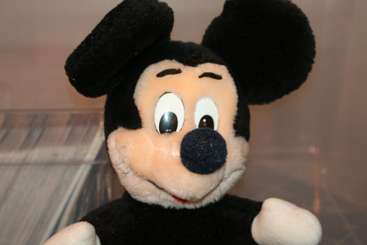 Vintage Large Toy Mickey Mouse Plush Made In Korea Disneyland Walt Disney World