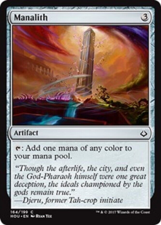 MTG MTG 4x Manalith Hope Hour of Devastation cards Magic The Gathering