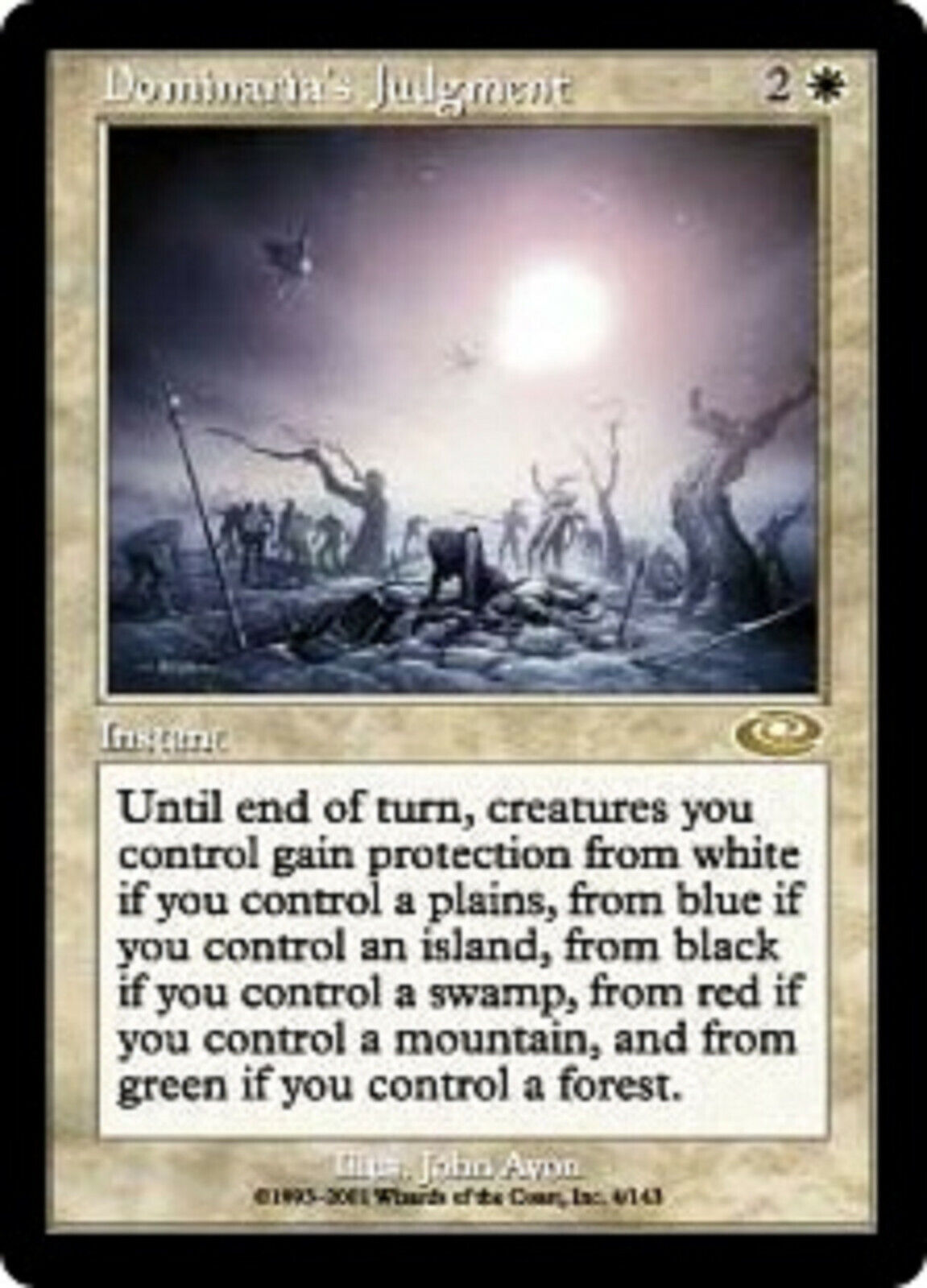 MTG 1x Dominaria's Judgment Planeshift card MTG Magic the Gathering – Omniphustoys