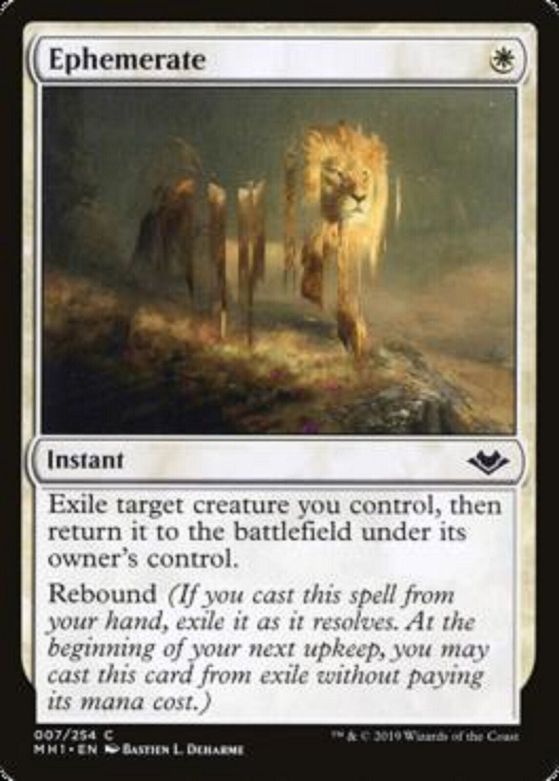 MTG MTG 1x Ephemerate Modern Horizons Magic the Gathering PAUPER white – Omniphustoys