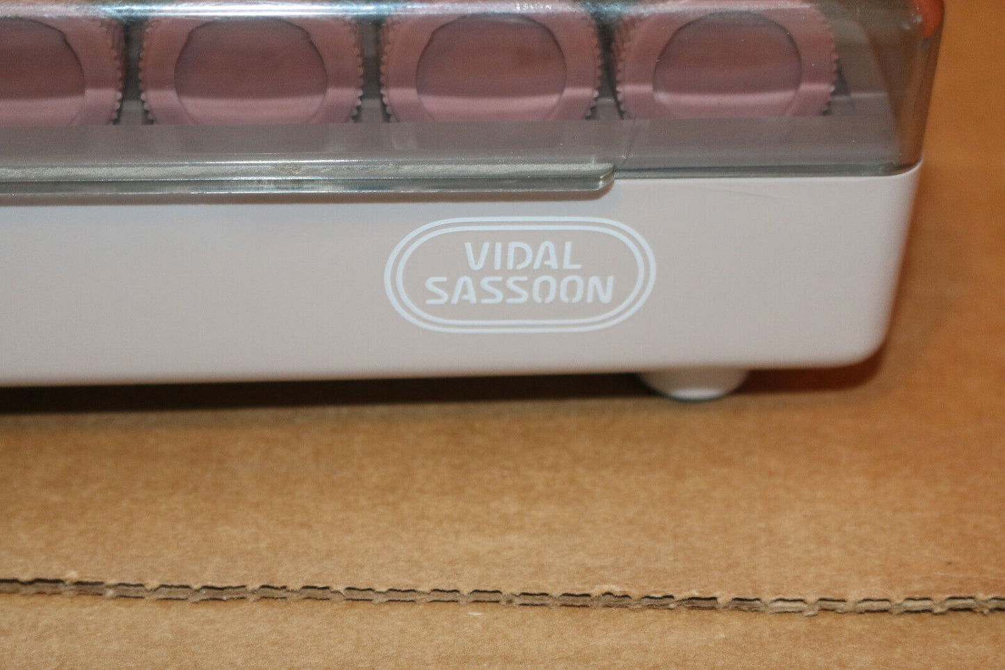 Vidal Sassoon Slimline Hairsetter Vs370 Hot Curlers 20 Velvet Rollers With Clips