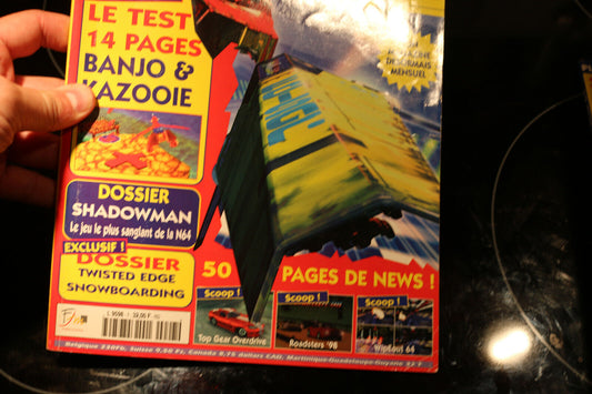 Magazine Nintendo 64 Game Play 64 Jeux Video Consoles Jeu Video Star Fox #7