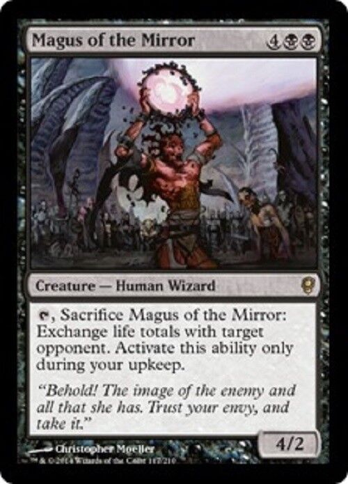 MTG MTG 1x Magus of the Mirror Conspiracy MAGIC The Gathering card Omniphustoys MTG MTG 1x Magus of the Mirror Conspiracy MAGIC The Gathering card Omniphustoys