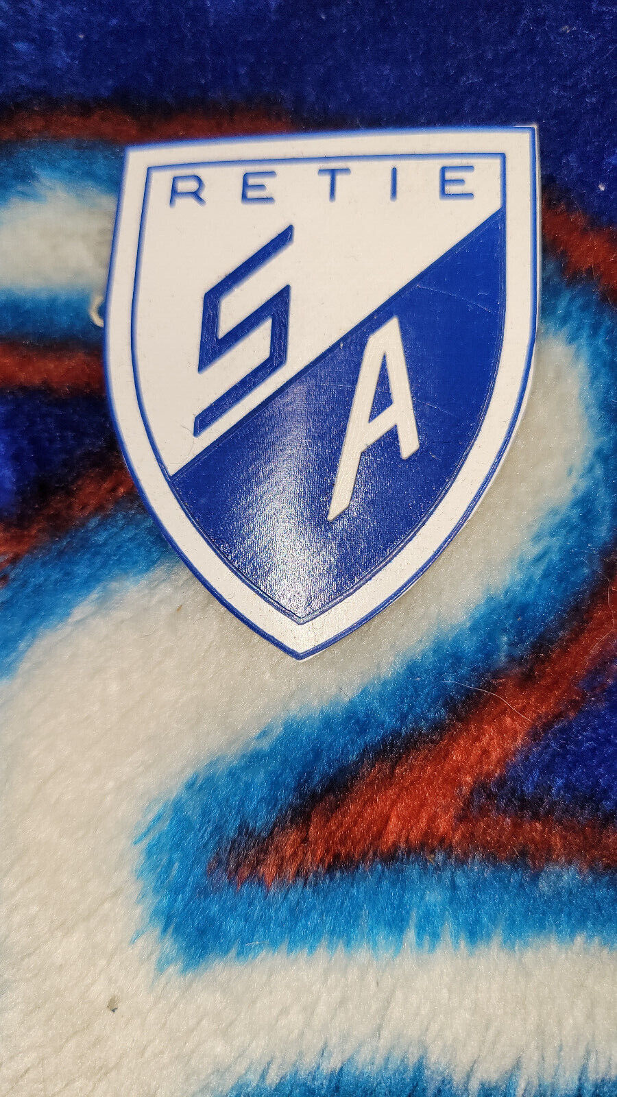 Vintage Shoulder Patche Souvenir Retie S/A
