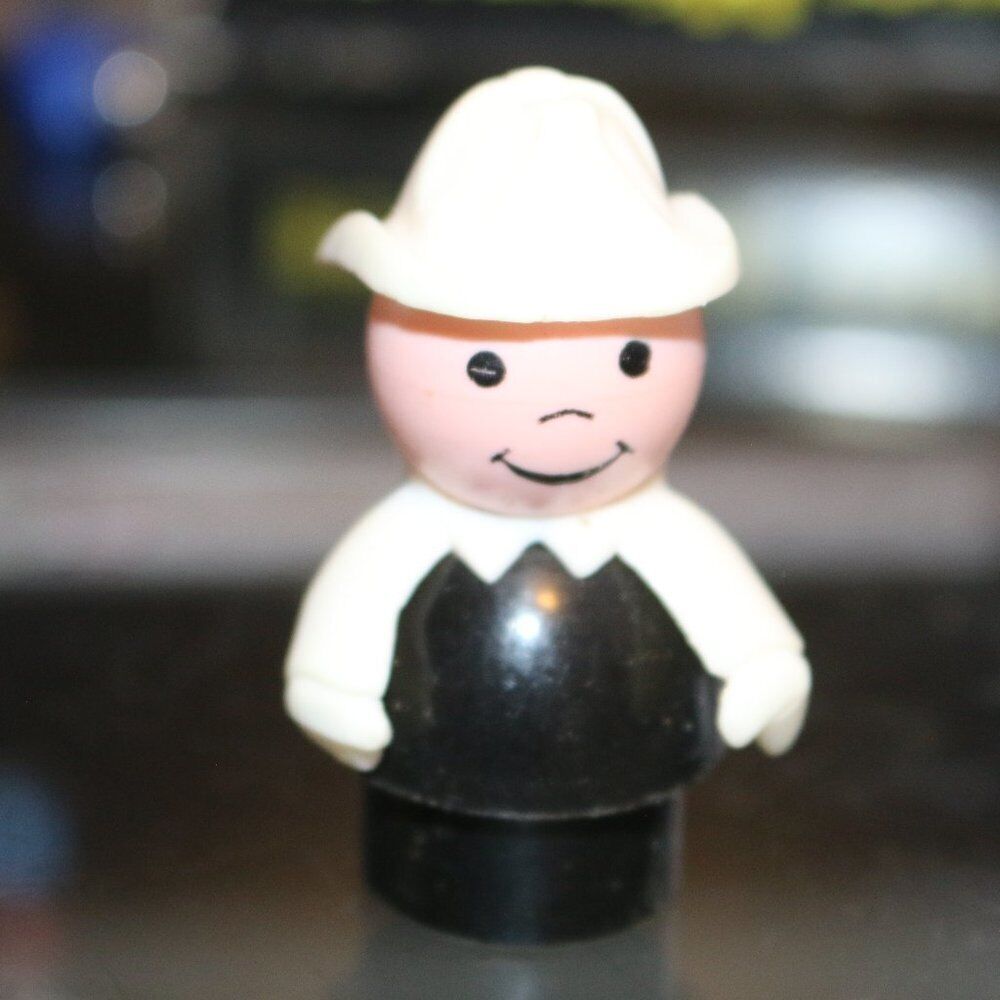 Vintage Fisher Price Little People Fireman Figure