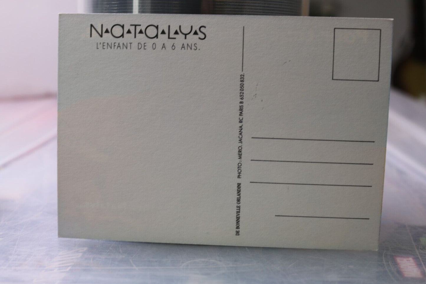 Vintage Post Card Pour Tout L'Amour Du Monde Natalys L'Enfant De 0 À 6 Ans