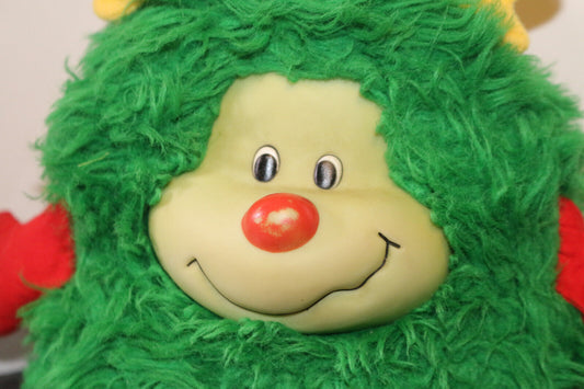 Vintage Rainbow Brite Green Sprite Lucky Plush Large Patty O'Green Companion