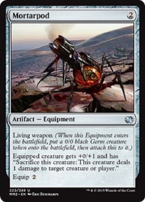 MTG MTG 1x Mortarpod Modern Masters 2015 Edition COMMANDER card Magic The Gathering