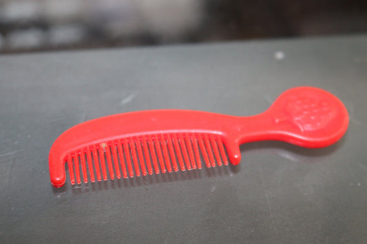 Strawberry Shortcake Doll Red Comb Vintage 1982 Replacement Part Piece Vtg Toy 1