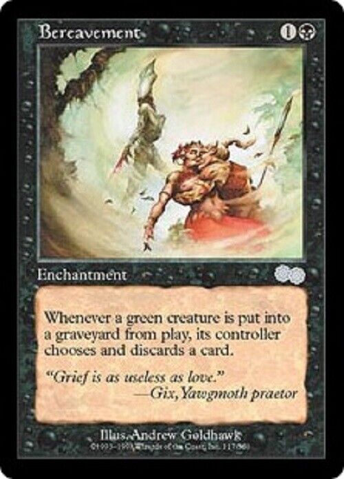 mtg urza's saga card MTG 1x Bereavement Urza's Saga card Magic the Gathering MTG – Omniphustoys