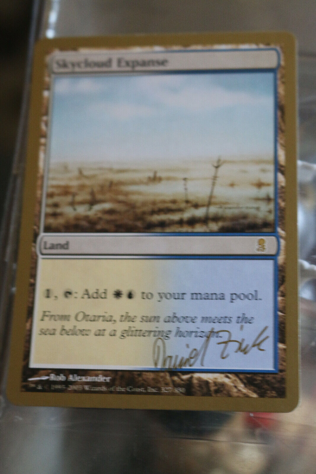 MTG Skycloud Expanse Daniel Zink SB World Championship Decks 2003 card –  Omniphustoys