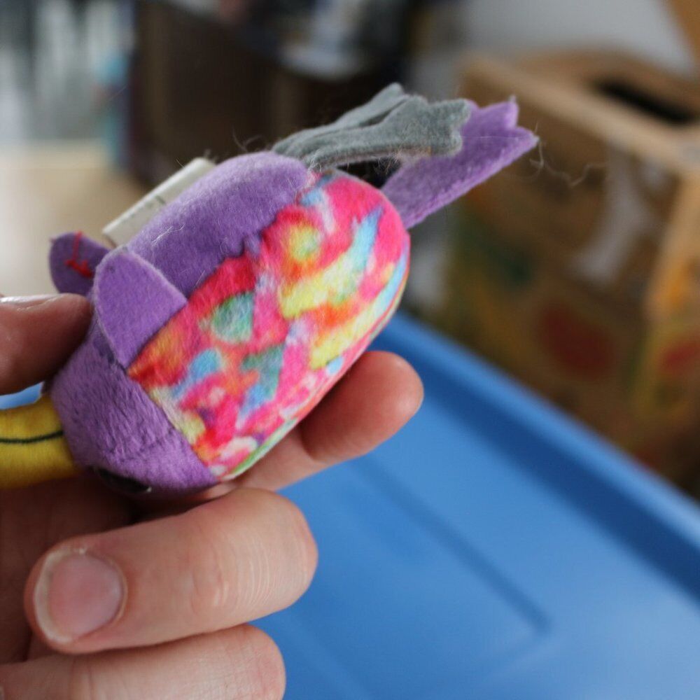 Ty Teenie Beanie Boos- Gilda The Flamingo- Mcdonald'S Happy Meal Toy No Hang Tag