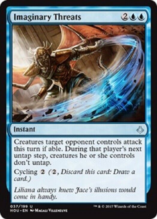 MTG MTG 1x Imaginary Threats Hour of Devastation Card Magic The Gathering