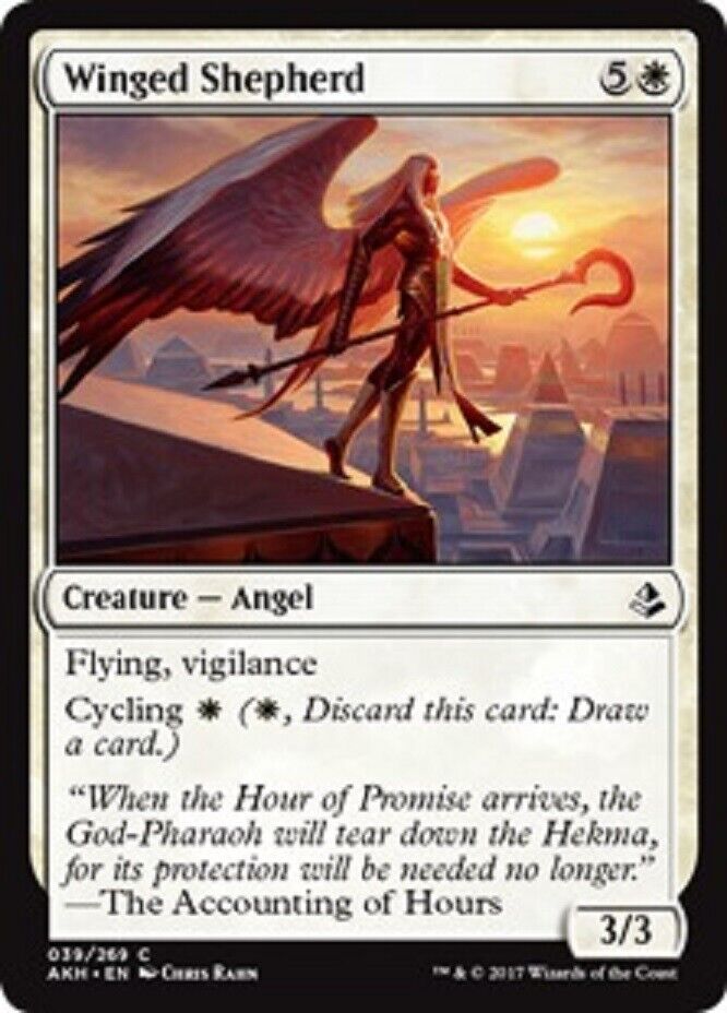 MTG MTG 4x Winged Shepherd Amonkhet cards Magic The Gathering