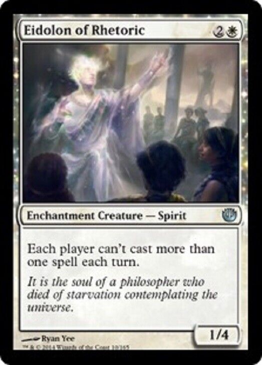 MTG 1x Eidolon of Rhetoric Journey into Nyx card MTG Magic The Gathering