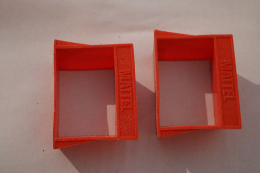 Vintage Hot Wheels Strip Action Track Set Original 2X Base Only Red Line Era