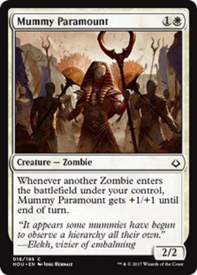 MTG MTG 4x Mummy Paramount Hour of Devastation cards Magic The Gathering