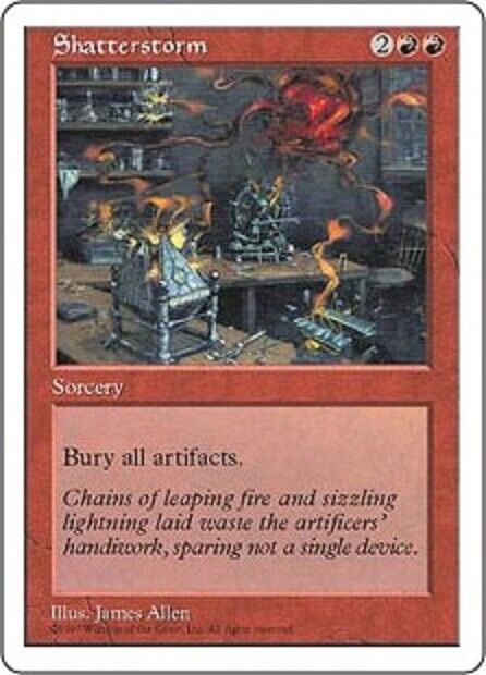 MTG MTG 1x Shatterstorm Fifth Edition Magic The Gathering