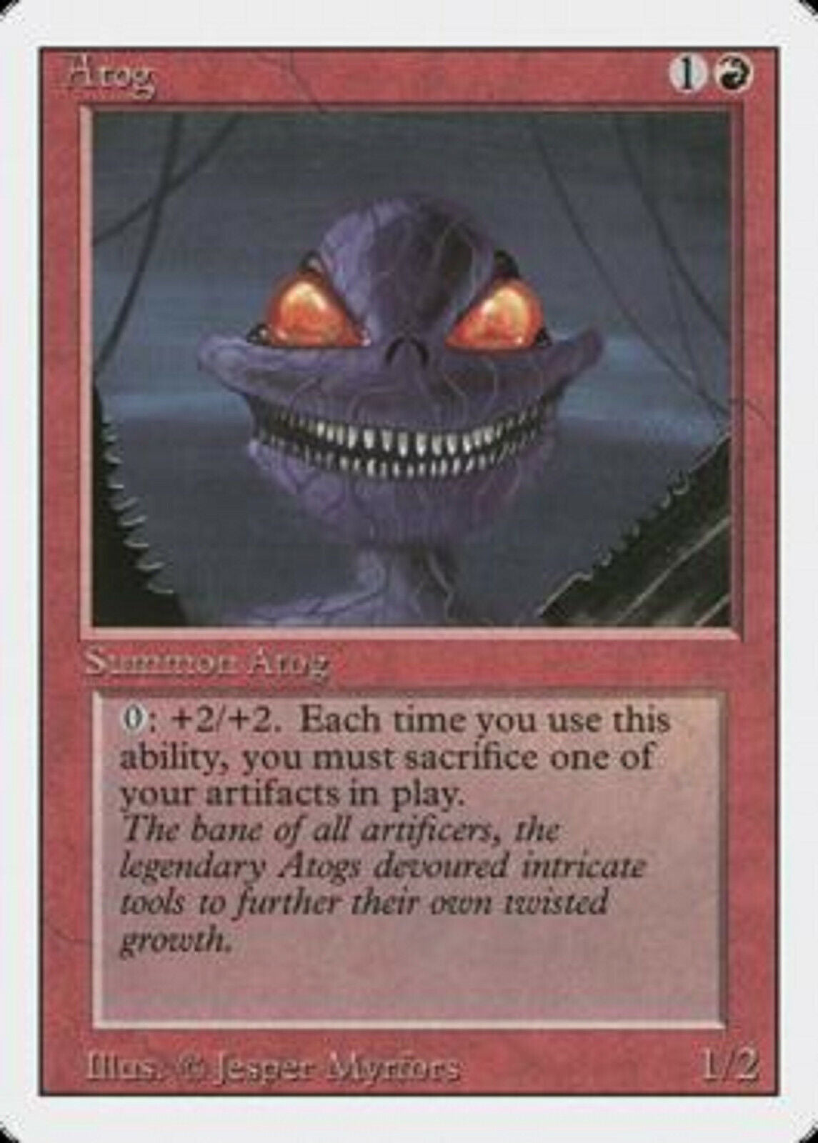 MTG MTG 1x Atog Revised Edition card Magic the gathering