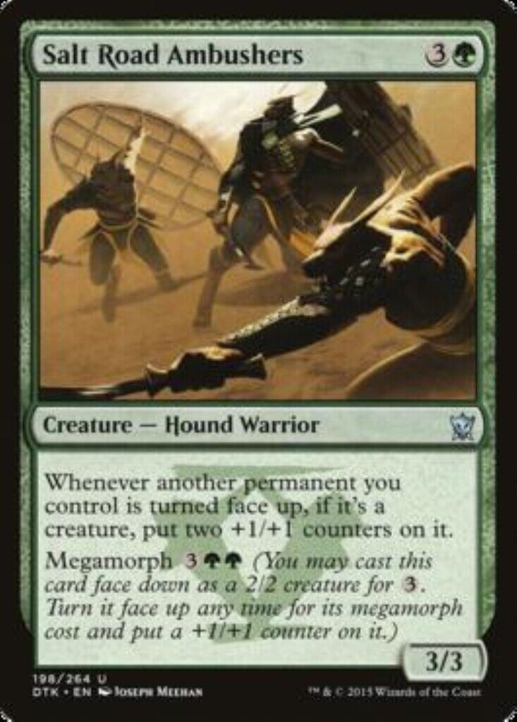 MTG MTG 1x Salt Road Ambushers Dragons of Tarkir Card Magic The Gathering