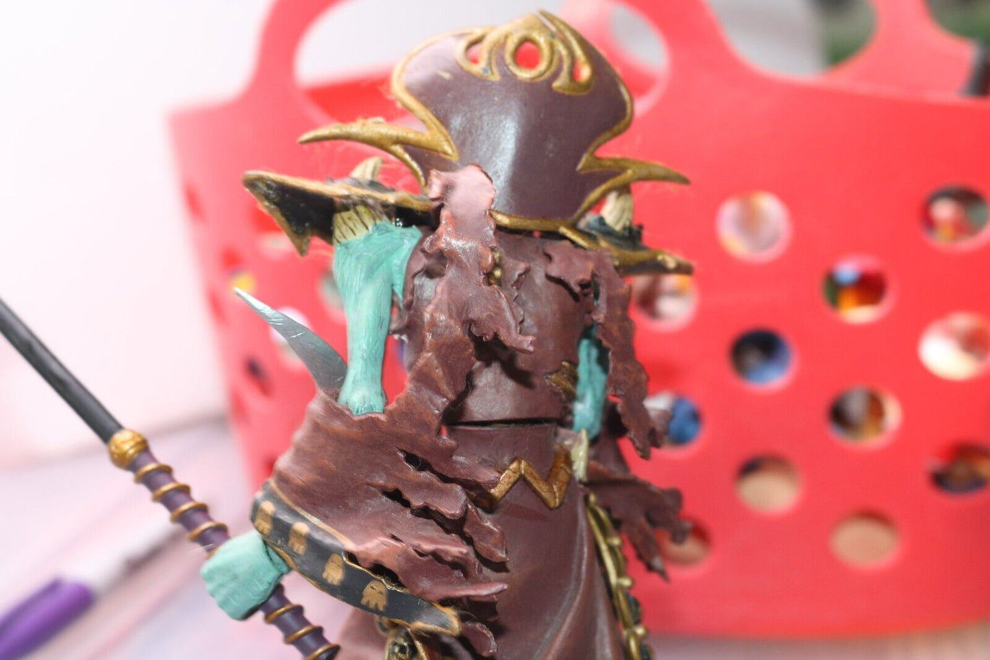 World Of Warcraft - Sota Toys - Undead Warlock - Action Figure Rare