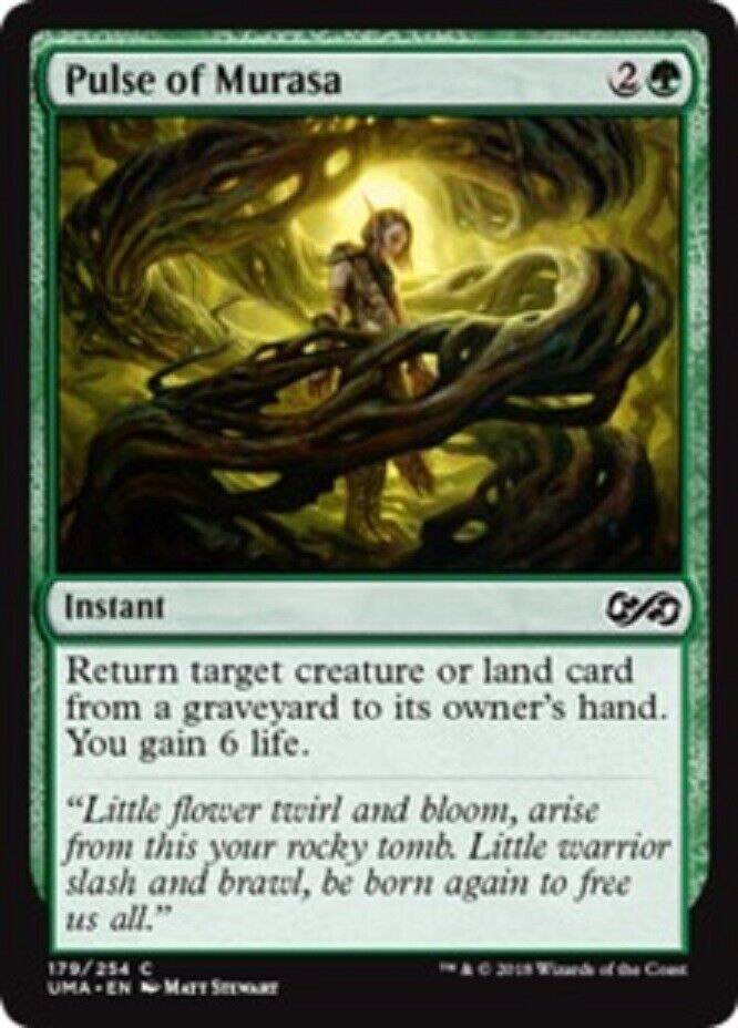 MTG MTG 1x Pulse of Murasa Ultimate MastersCard Magic The Gathering NM Pauper