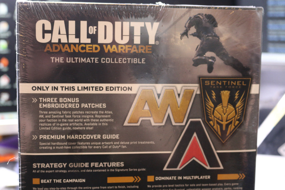 Call Of Duty Advanced Warfare Limited Edition Strategy Guide Hard Cover Book