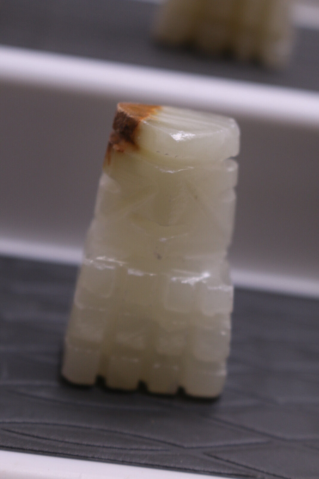 Vintage Chess Pieces Mexican Aztec Onyx Stone Replacement Part Set #13